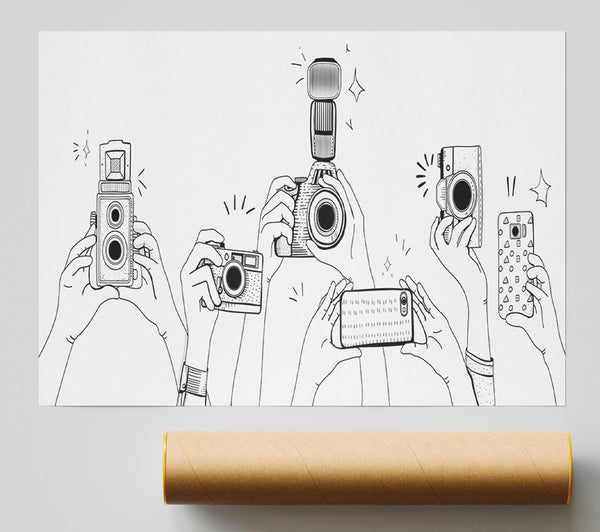 Snap Snap Photo Giclee Print
