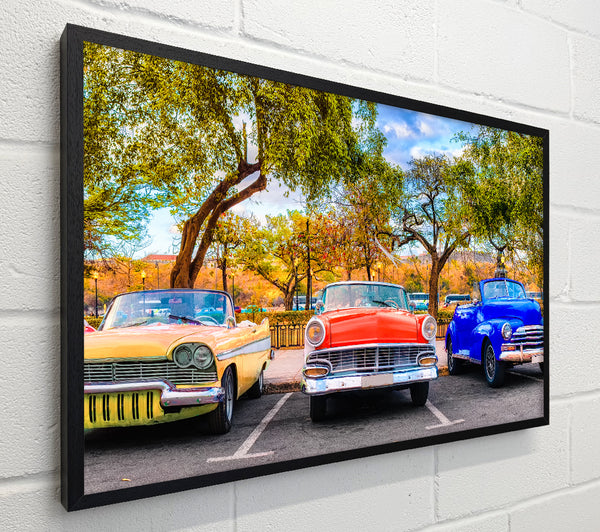 A Trio Of American Muscle Cars