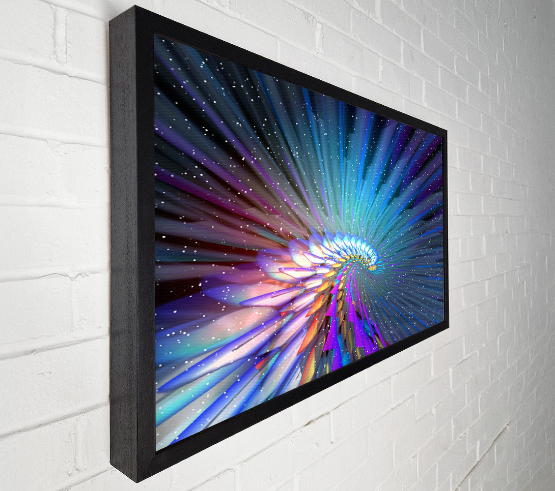  A Canvas Print of The Spiral Into The Void Canvas Art
