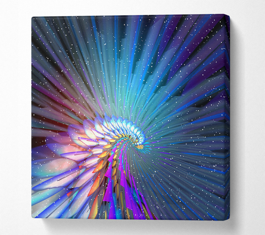  A Canvas Print of The Spiral Into The Void Canvas Art