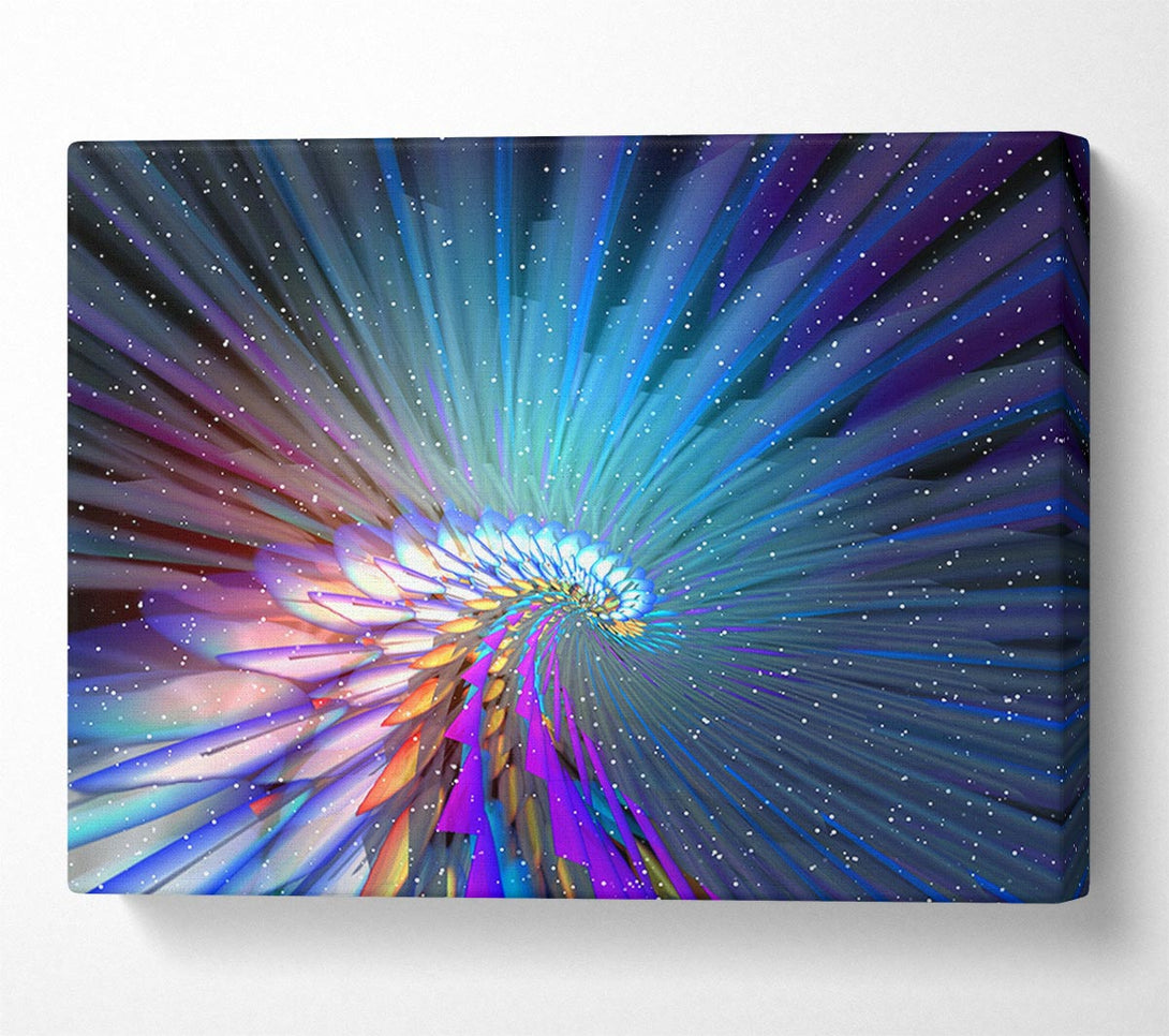  A Canvas Print of The Spiral Into The Void Canvas Art