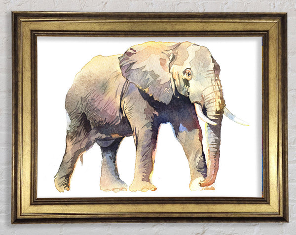 Bescheidener Elefant