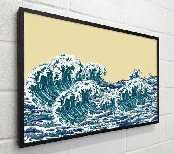 Waves On Yellow