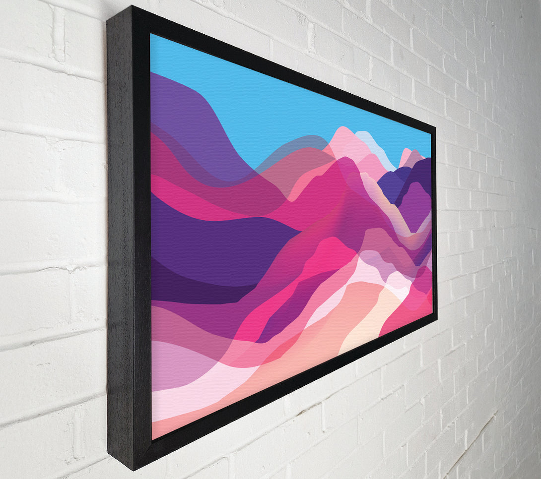  A Canvas Print of The Mountain Spectrum Canvas Art