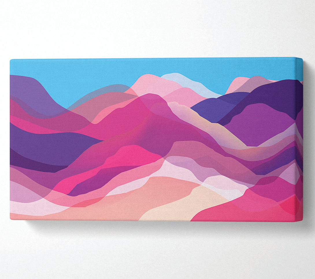  A Canvas Print of The Mountain Spectrum Canvas Art