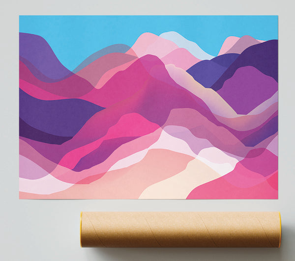 The Mountain Spectrum Giclee Print