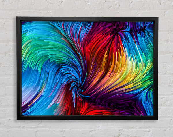 Strong Lines Of Circulation Framed Print
