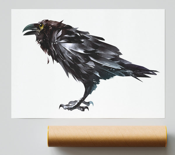 The Black Crow Print