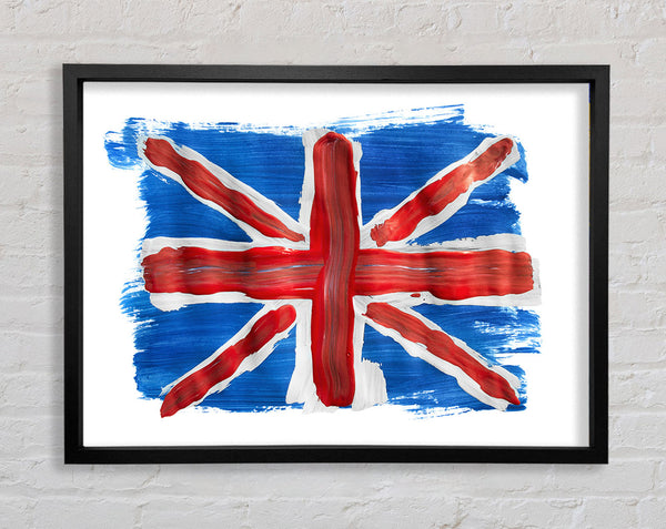 Union Jack Painting Framed Print