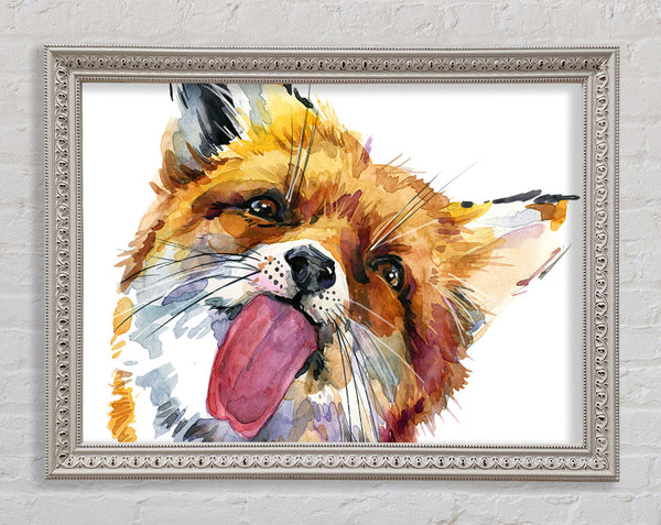 Fox Lick Framed Print
