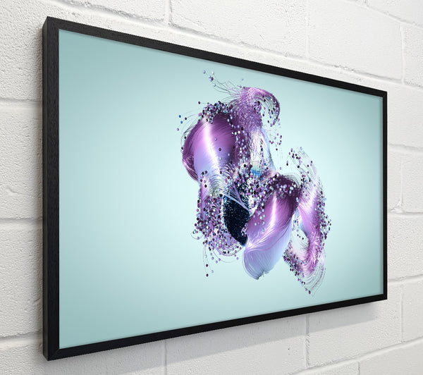 Lilac Petal Abstract