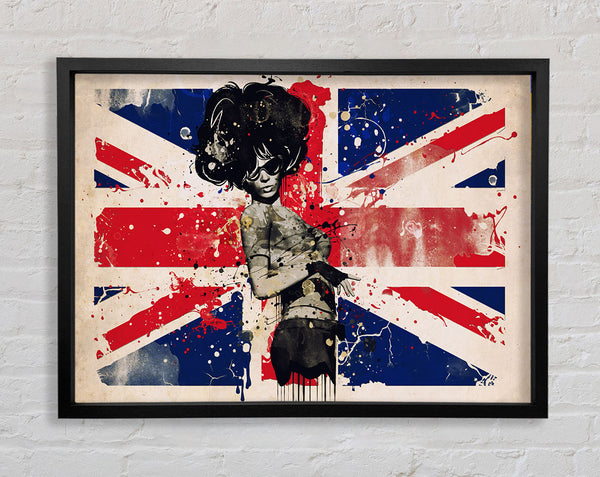 Union Jack, Frau, Seite