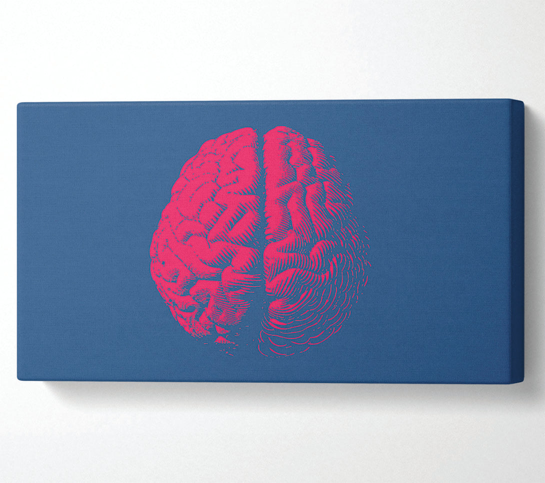  A Canvas Print of The Red Brain Canvas Wall Art