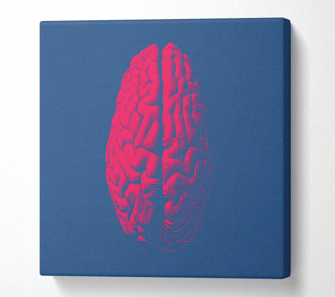  A Canvas Print of The Red Brain Canvas Wall Art
