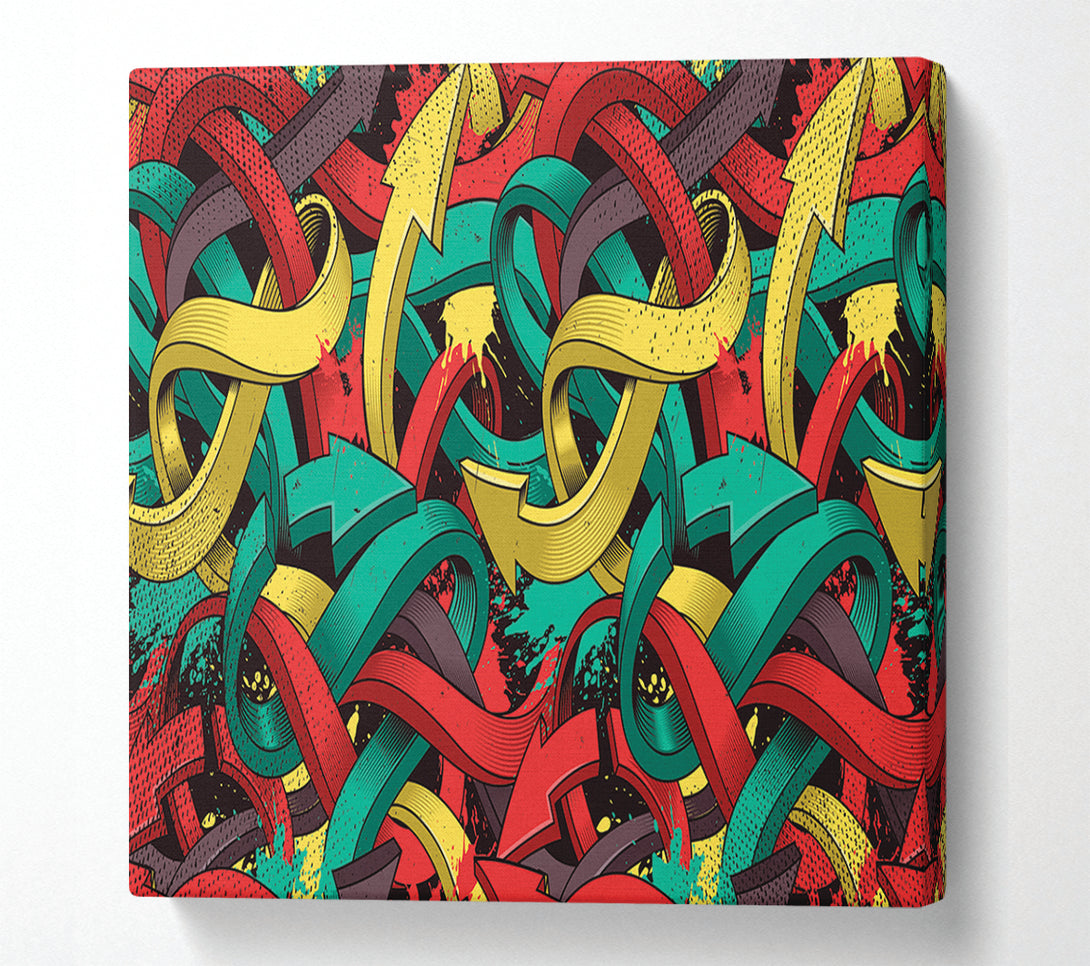  A Canvas Print of Direction To Anywhere Canvas Wall Art