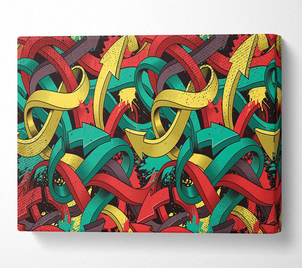  A Canvas Print of Direction To Anywhere Canvas Wall Art