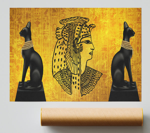 Egyptian Goddess Poster