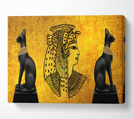 Egyptian Goddess Canvas Wall Art