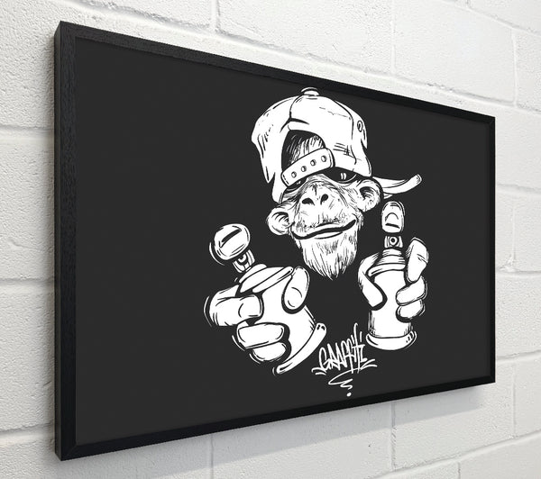 Spray Can Monkey