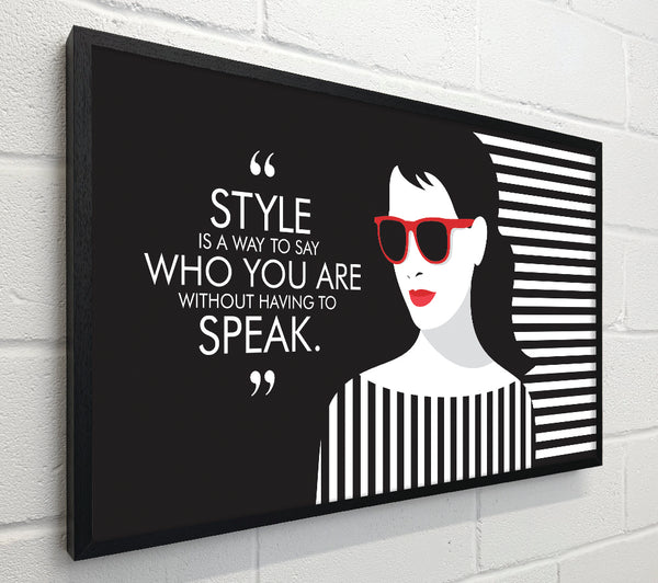 Style Fashion Quote