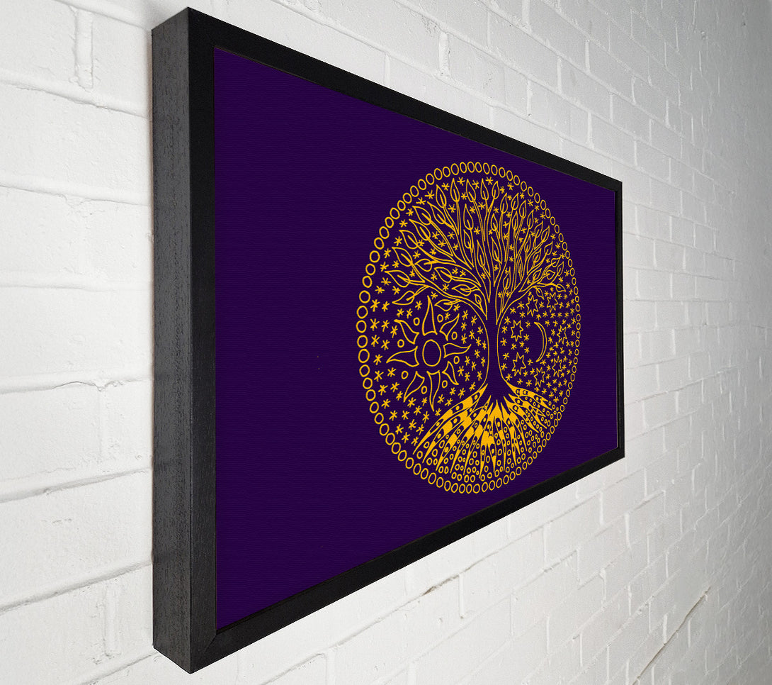  A Canvas Print of The Tree Of Life Emblem Canvas Print