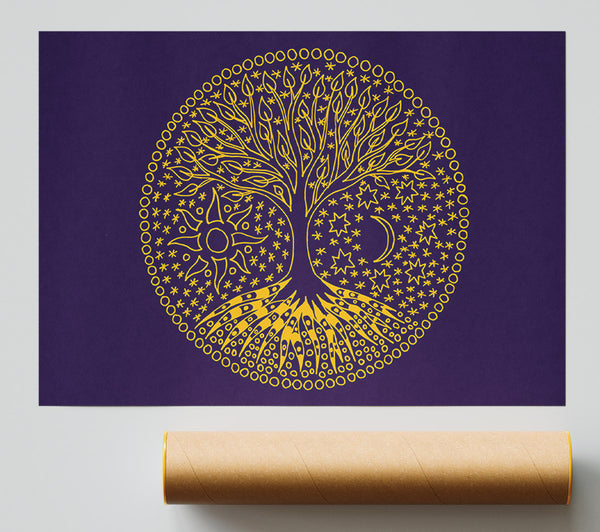 The Tree Of Life Emblem Giclee Print