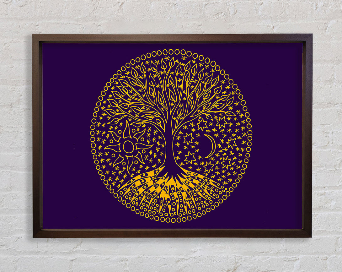 The Tree Of Life Emblem WallartDirect