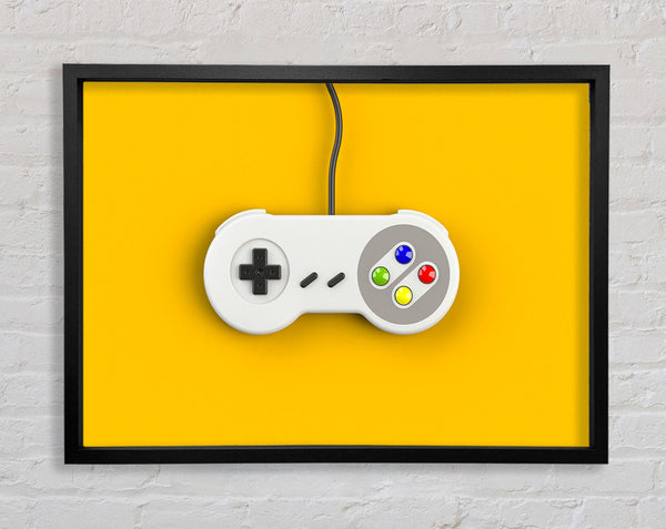 Gaming Controller Framed Print