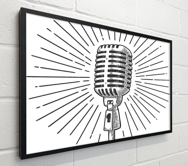 Retro Microphone
