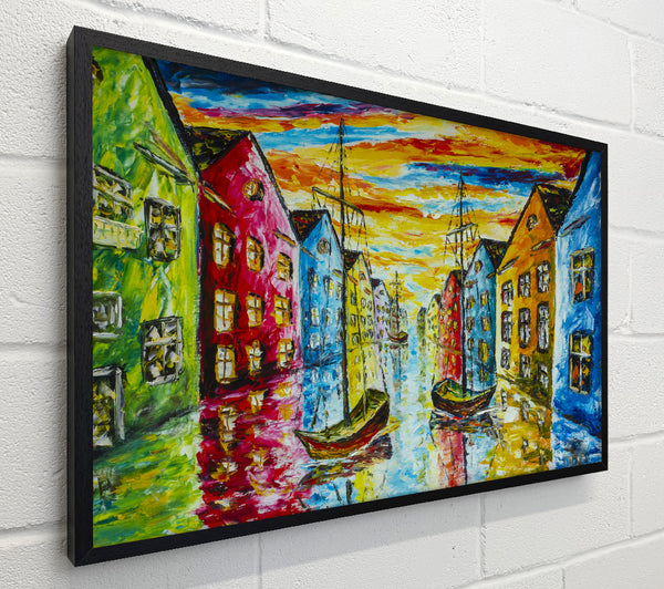 The Sea Village Painted