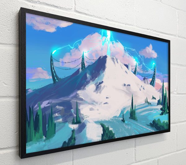 The Blue Jet From The Mountain