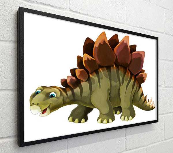 The Happy Stegosaurus