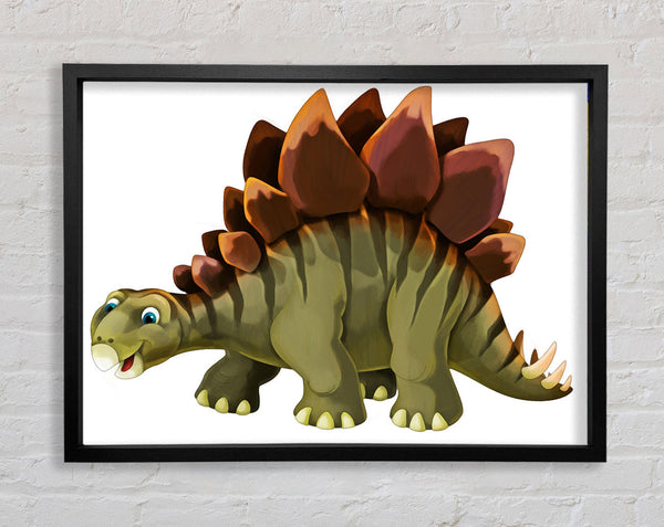 The Happy Stegosaurus