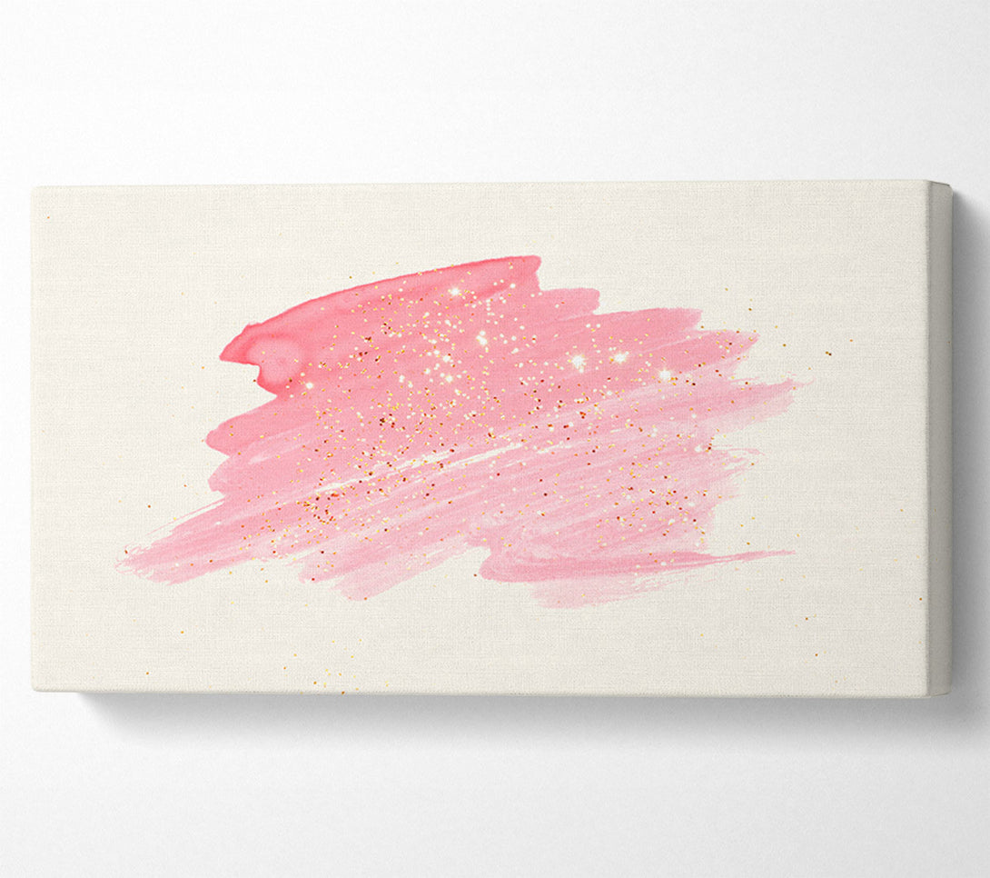  A Canvas Print of Pink Scribble Canvas Wall Art