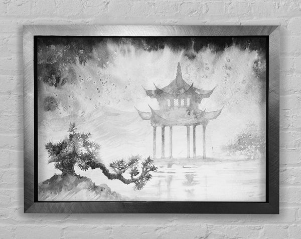Japanese Architecture Framed Print