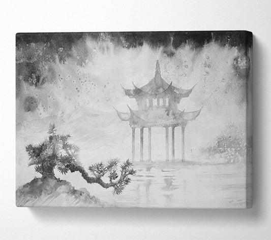 Japanese Architecture Canvas Wall Art