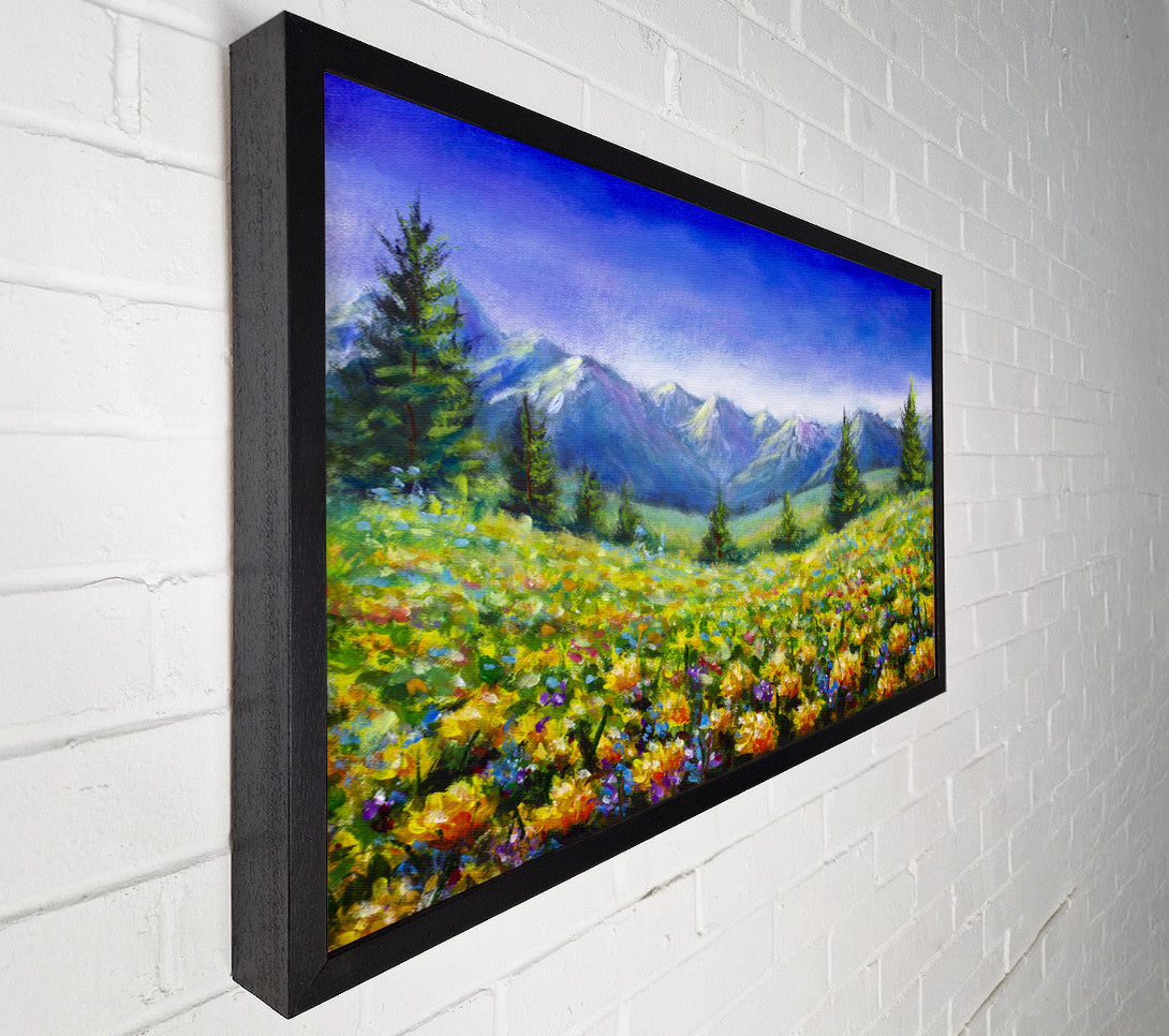 A Canvas Print of The Curve In The Landscape Canvas Print
