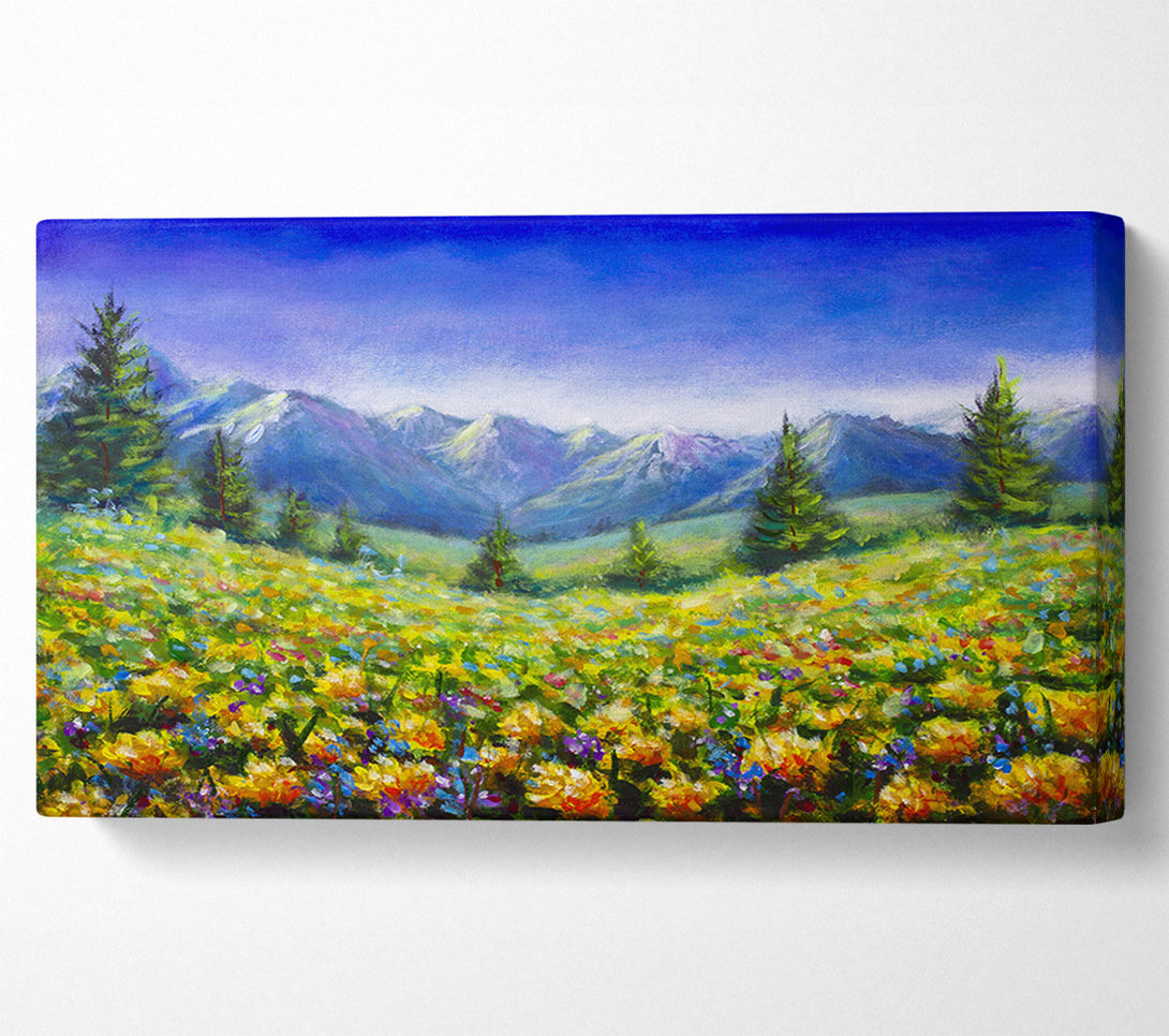  A Canvas Print of The Curve In The Landscape Canvas Print