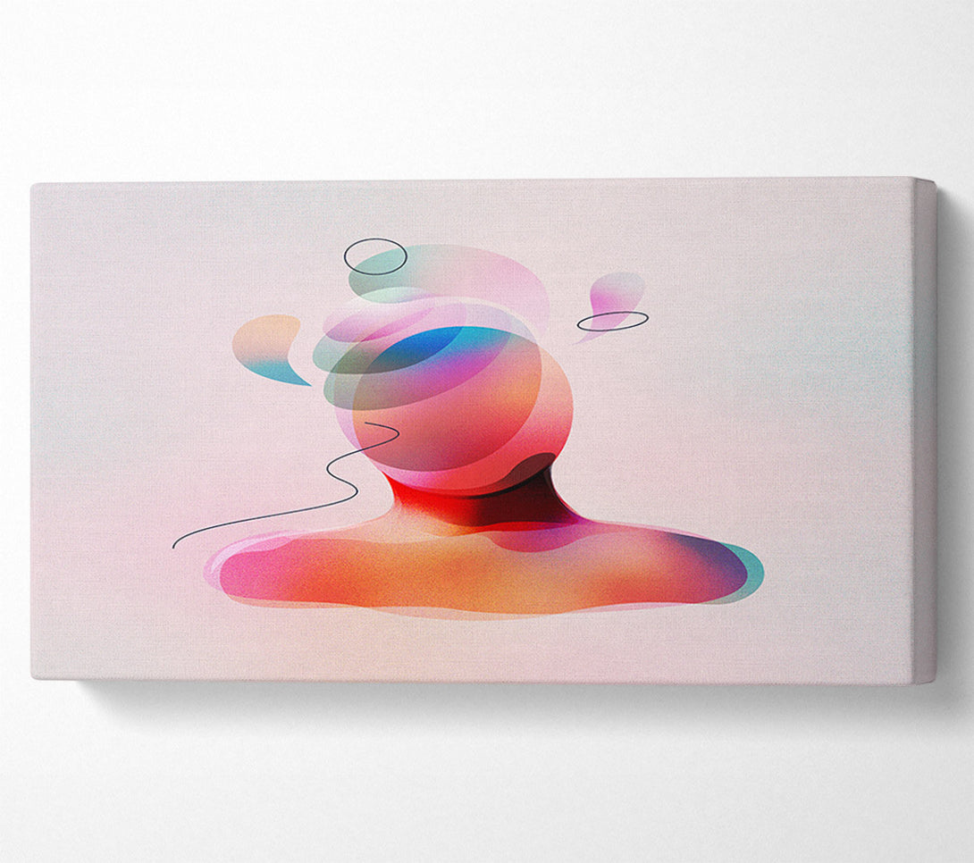  A Canvas Print of The Faces Of Every Dimension Canvas Print