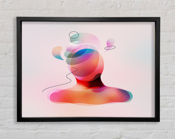 The Faces Of Every Dimension Framed Print