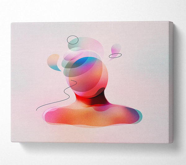  A Canvas Print of The Faces Of Every Dimension Canvas Print