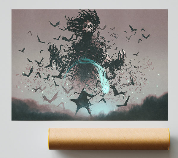 The Crow Devil Print
