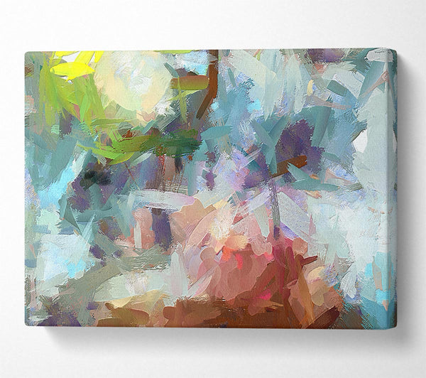  A Canvas Print of Strong Strokes Of Brush Canvas Wall Art
