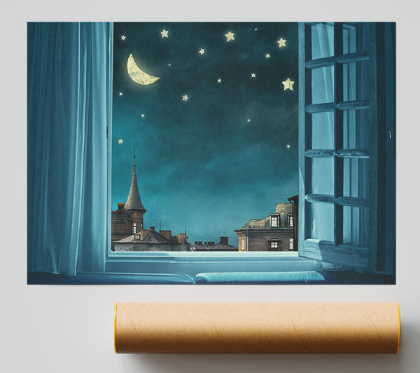 The Window To The Skies Print