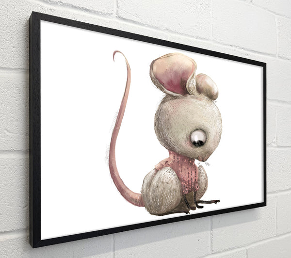 The Little Mouse Crouching