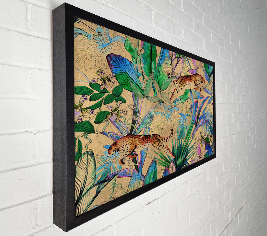  A Canvas Print of Stunning Leopard Leap Canvas Art