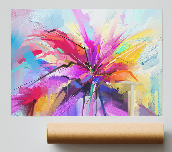Fractal Flower Giclee Print