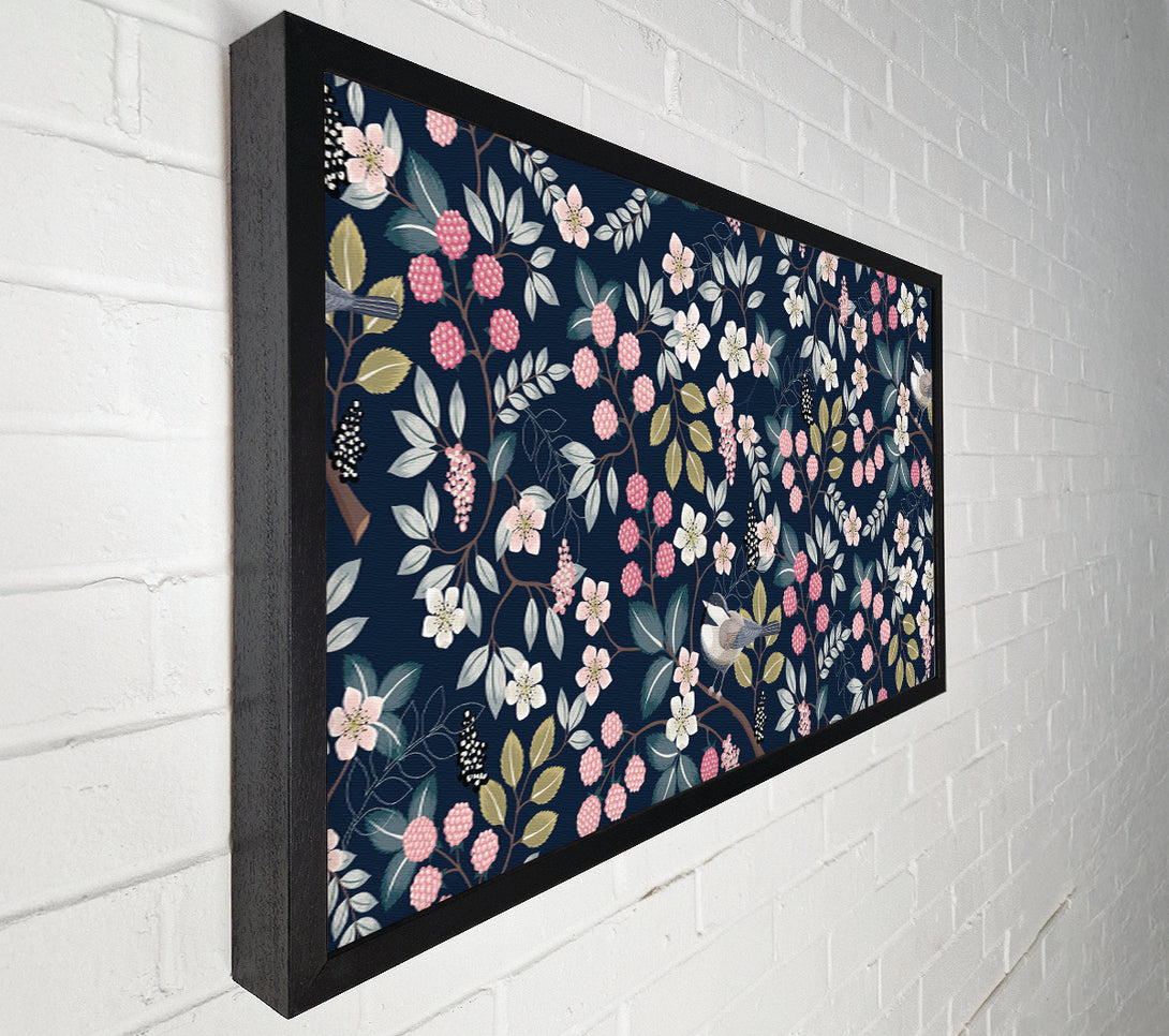  A Canvas Print of Little Flower Pattern Canvas Print