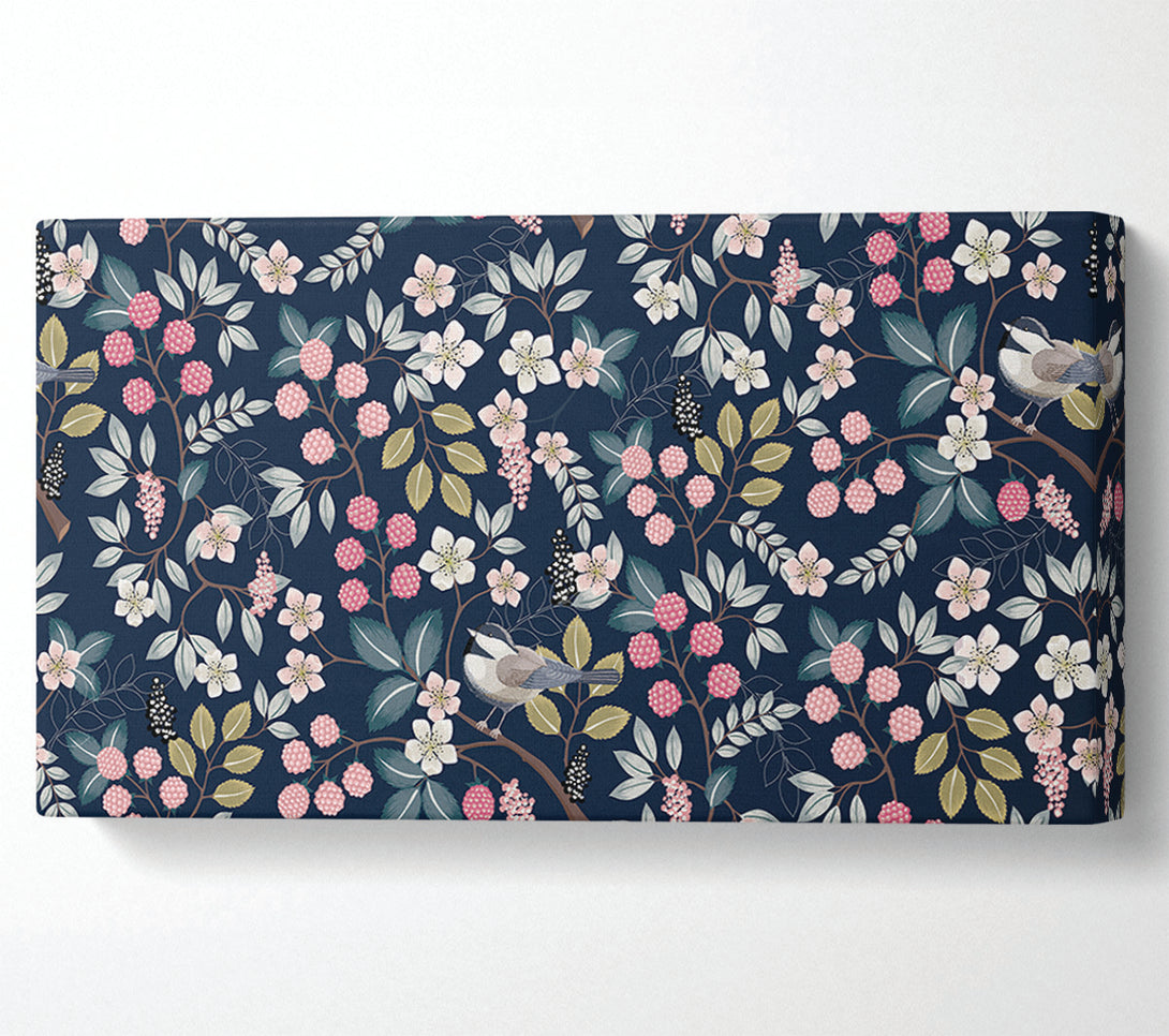  A Canvas Print of Little Flower Pattern Canvas Print