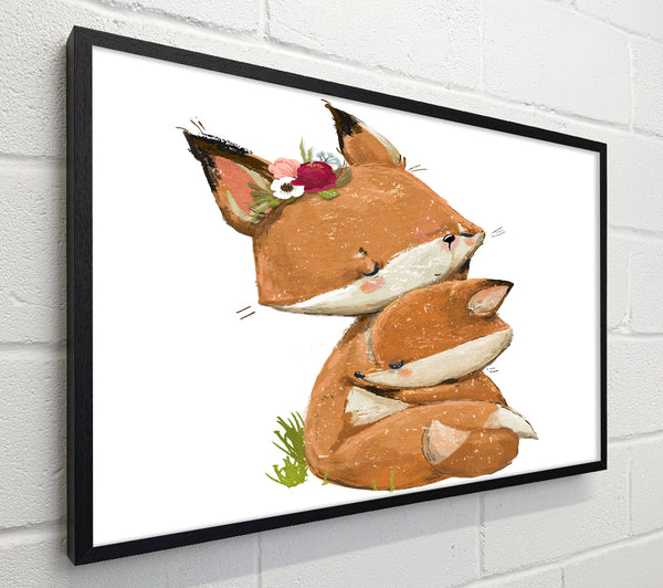 Fox Family Cuddle